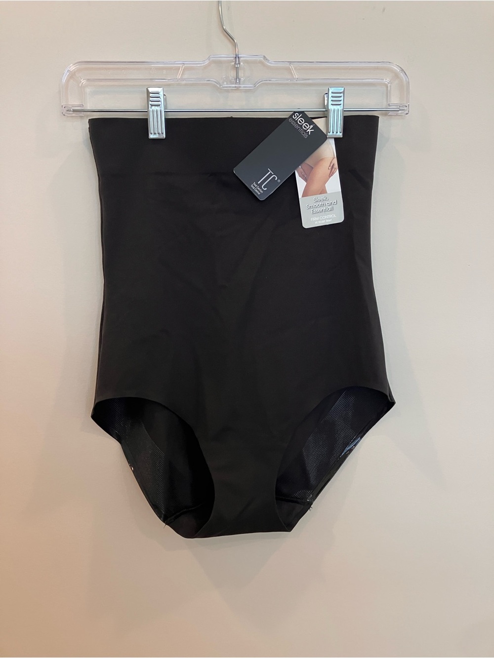 TC Fine intimates Sleek High-Waist Shapewear Brief in Black